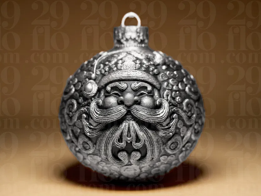 Ông Già Noel - Quả Bóng Trang Trí Giáng Sinh - Image 1