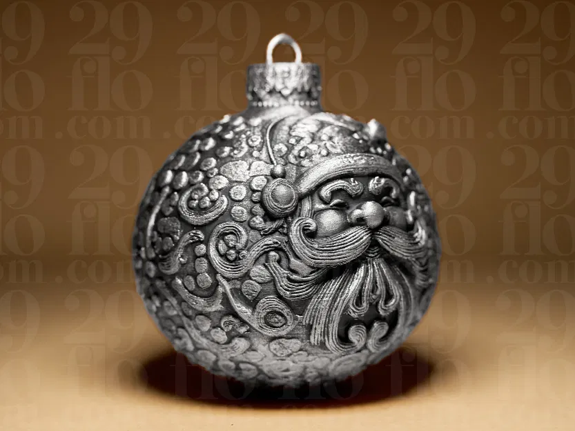 Ông Già Noel - Quả Bóng Trang Trí Giáng Sinh - Image 2