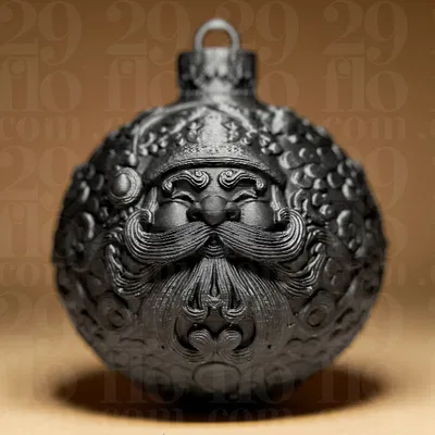 Ông Già Noel - Quả Bóng Trang Trí Giáng Sinh