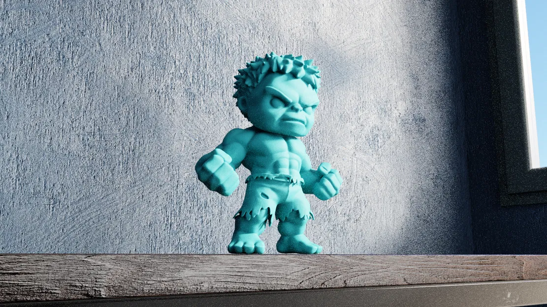 Mô hình Chibi Hulk - Image 1