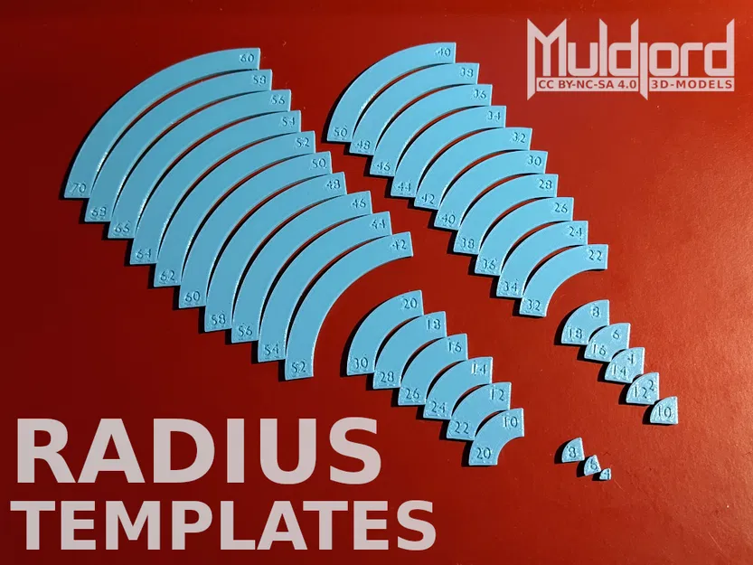 Khuôn đo bán kính / Mẫu đo bán kính - Image 1