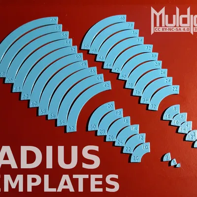 Khuôn đo bán kính / Mẫu đo bán kính