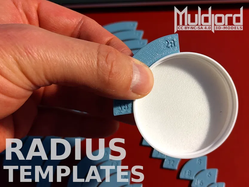 Khuôn đo bán kính / Mẫu đo bán kính - Image 2