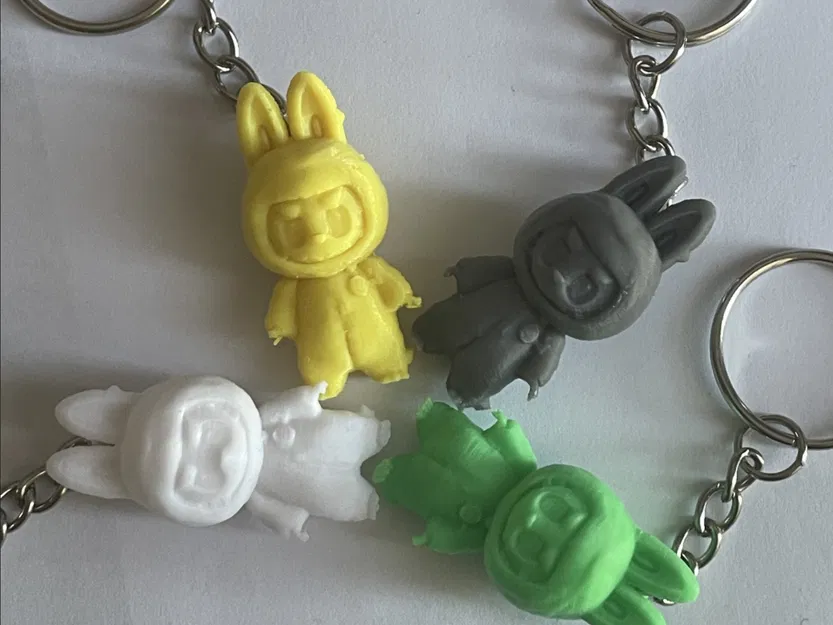 Móc Khóa Mini Labubu Nhỏ Xinh - Image 1