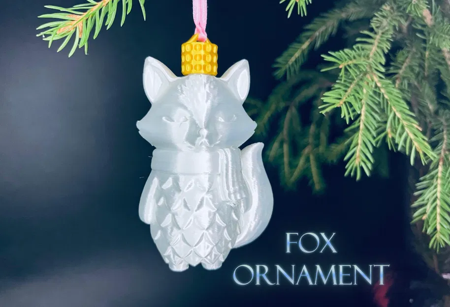 Trang trí cáo cho cây thông Noel - Bộ sưu tập 2025 - Image 1