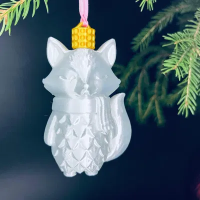 Trang trí cáo cho cây thông Noel - Bộ sưu tập 2025