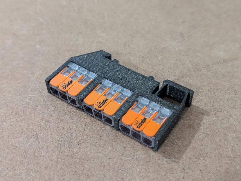 Giá đỡ thanh ray DIN cho WAGO 221-413 - Image 1