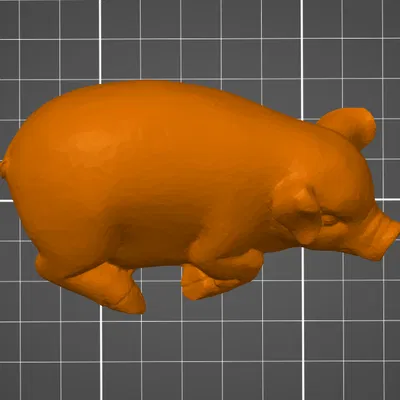 Heo Ngủ - Mô Hình 3D In Ra