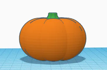 Bí Ngô - Vật Trang Trí Halloween In 3D - Image 2