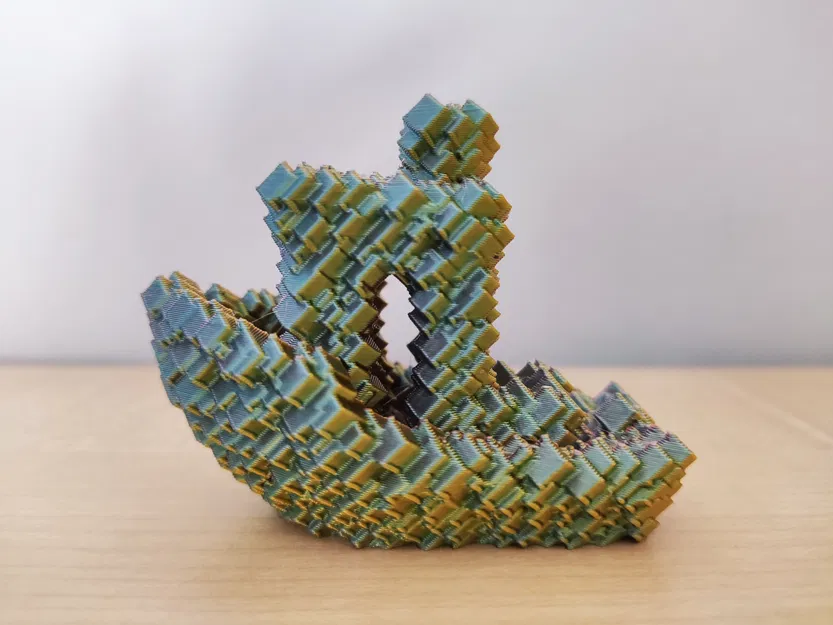 Mô hình Glitch Benchy - Image 1