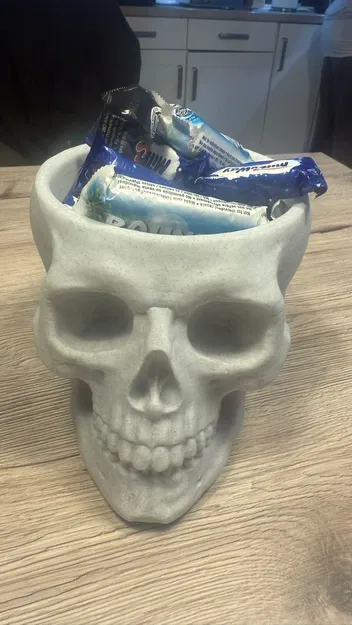 Chén/Tô Hình Đầu Lâu Bộ Xương Trang Trí Halloween - Image 1