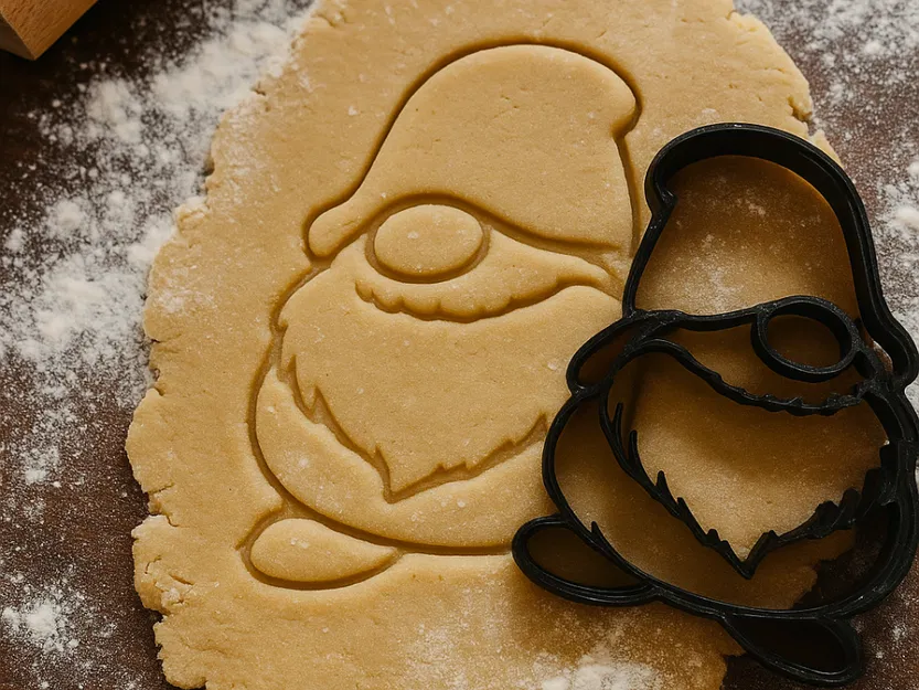 Khuôn Cắt Bánh Người Lùn Hiện Đại - Wichtel Keksausstecher - Image 1