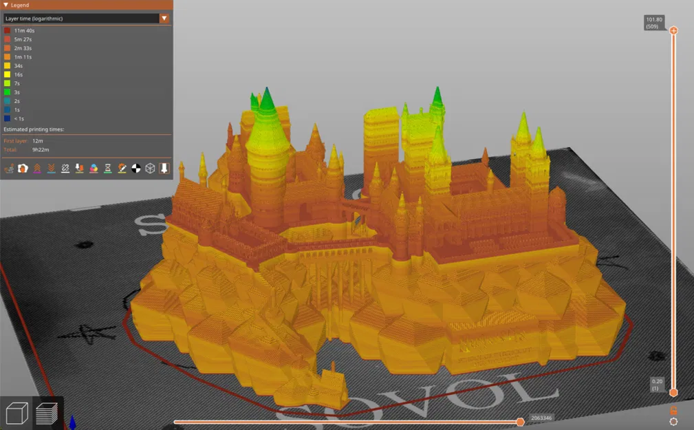 Mô hình Hogwarts được sửa lỗi và làm lại mesh - Image 2