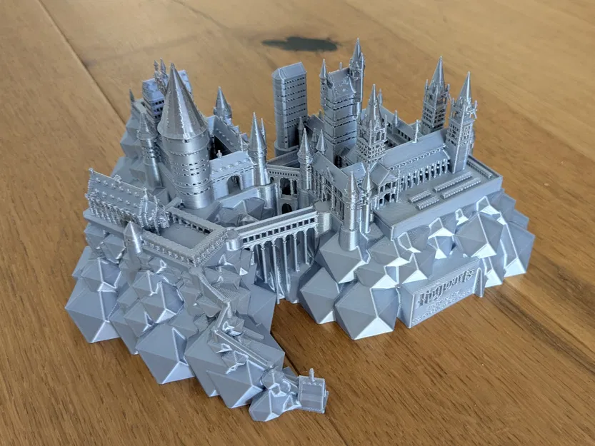 Lâu đài Hogwarts Harry Potter / Poudlard / Zweinsteins / Hogwarcie - Đa ngôn ngữ - Image 2