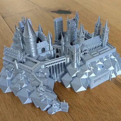 Lâu đài Hogwarts Harry Potter / Poudlard / Zweinsteins / Hogwarcie - Đa ngôn ngữ