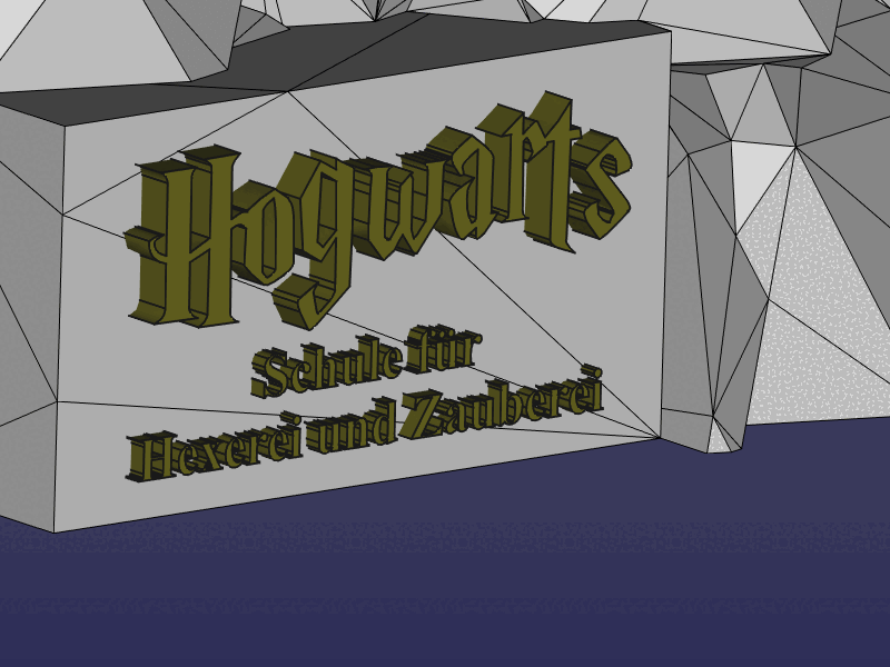Lâu đài Hogwarts Harry Potter / Poudlard / Zweinsteins / Hogwarcie - Đa ngôn ngữ - Thumbnail 6