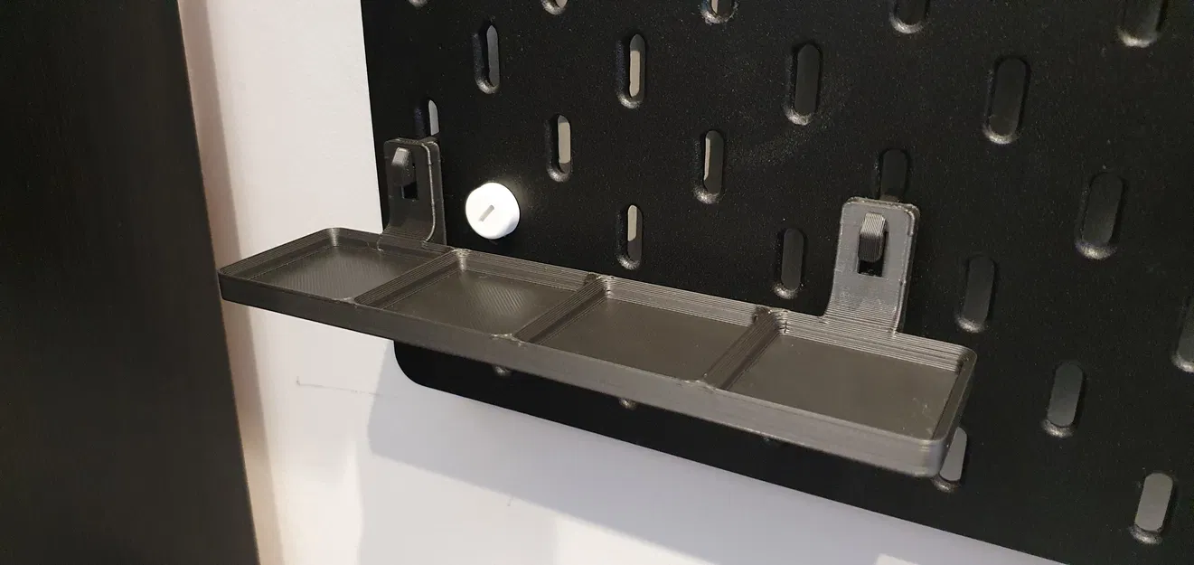 Móc đa năng Gridfinity x Skadis phiên bản mỏng hơn - Image 1