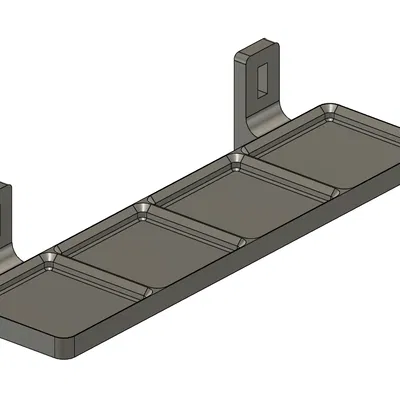 Móc đa năng Gridfinity x Skadis phiên bản mỏng hơn