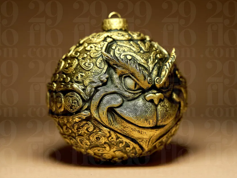 Trái Châu Trang Trí Giáng Sinh Hình Grinch - Image 3