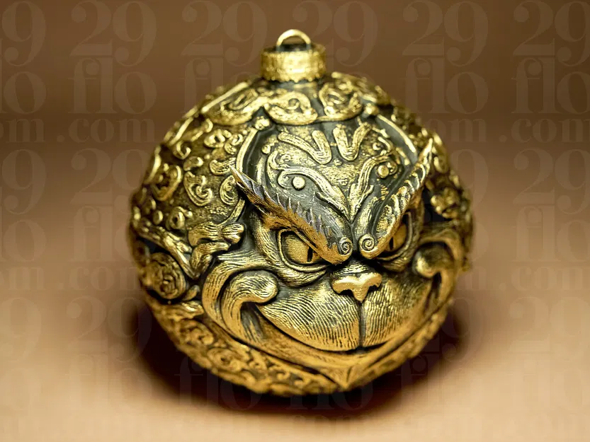 Trái Châu Trang Trí Giáng Sinh Hình Grinch - Image 5