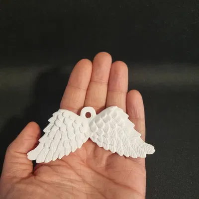 Móc Treo Cây Thông Noel Hình Đôi Cánh Thiên Thần