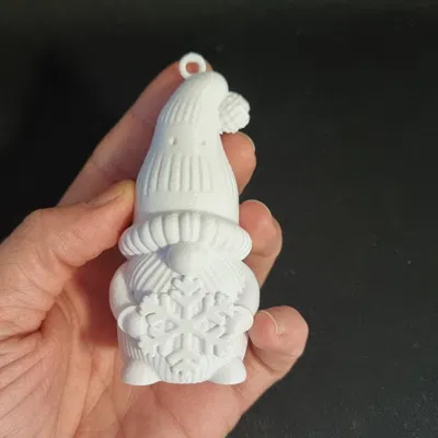 Móc treo cây thông Noel hình chú lùn