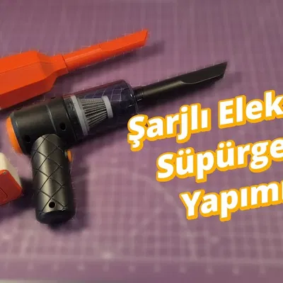 Máy Hút Bụi Cầm Tay Sạc Pin Mạnh Gấp 10 Lần – Tự Làm!