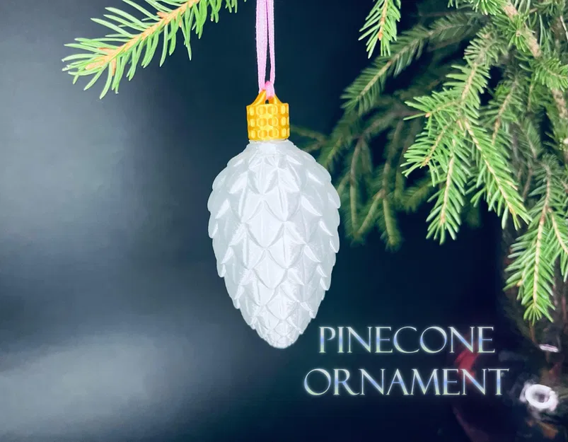 Móc trang trí cây thông Noel hình nón - Bộ sưu tập 2025 - Image 1