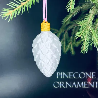 Móc trang trí cây thông Noel hình nón - Bộ sưu tập 2025