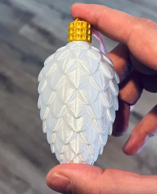 Móc trang trí cây thông Noel hình nón - Bộ sưu tập 2025 - Image 2