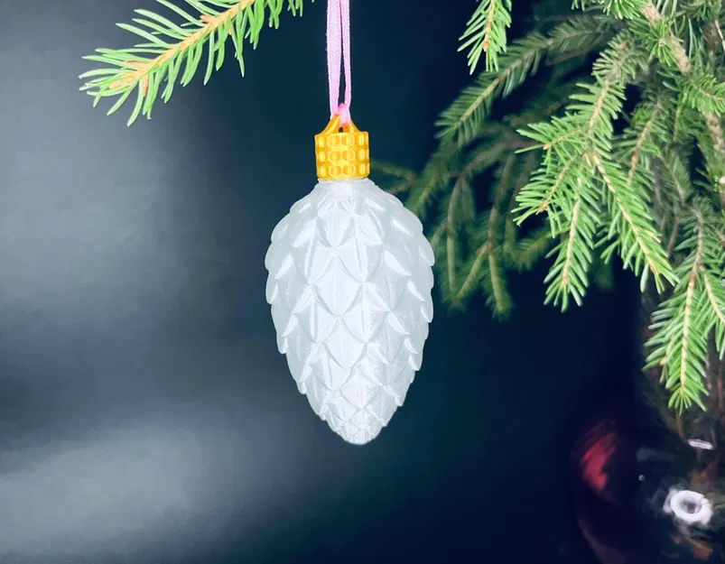 Móc trang trí cây thông Noel hình nón - Bộ sưu tập 2025 - Image 3