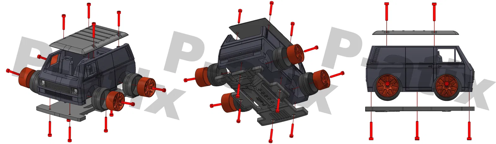Mô Hình Xe T3 Van "Micro-Machine" - Image 2