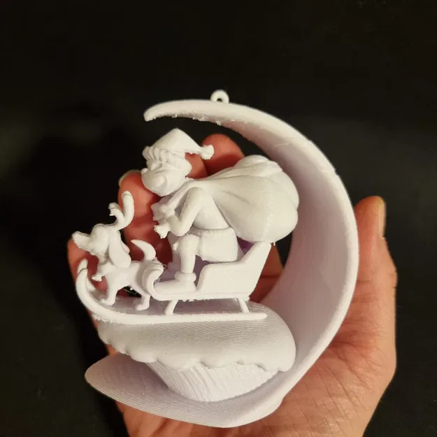 Móc Treo Xe Trượt Tuyết Cảm Hứng Từ Grinch - Image 1