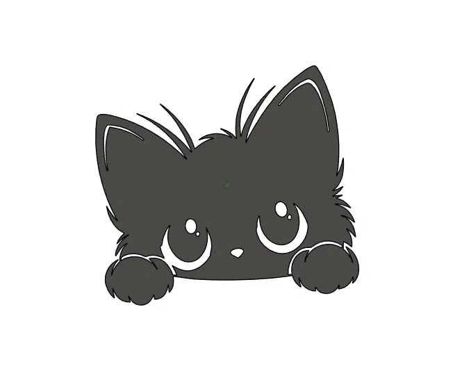 Tranh Mèo Tinh Nghịch - Wall Art - Image 1