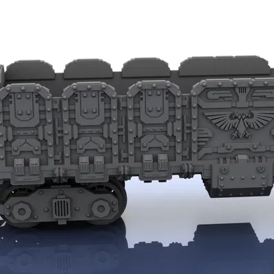 Tàu Hỏa Cỡ OO - Phễu Cao - Cỡ M - Phong Cách Warhammer