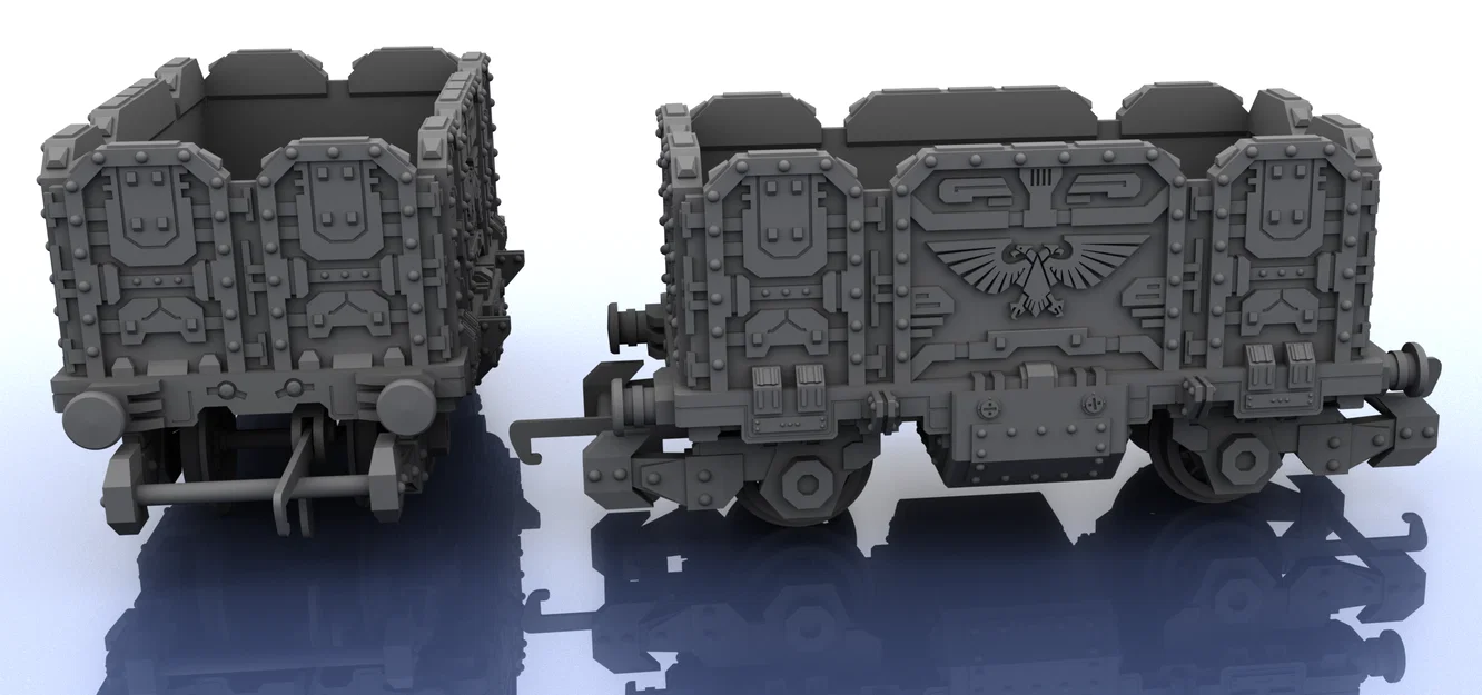 Tàu Hơi Nước OO - Thùng Cao - Size S - Phong Cách Warhammer - Image 1