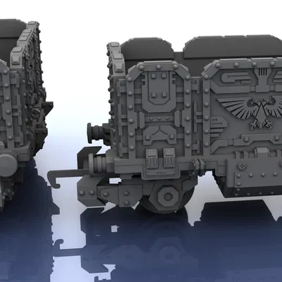 Tàu Hơi Nước OO - Thùng Cao - Size S - Phong Cách Warhammer