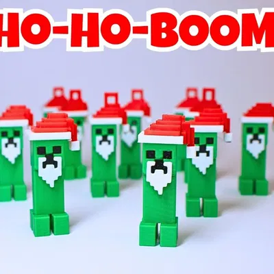 Creeper Giáng sinh HO-HO-BOOM!