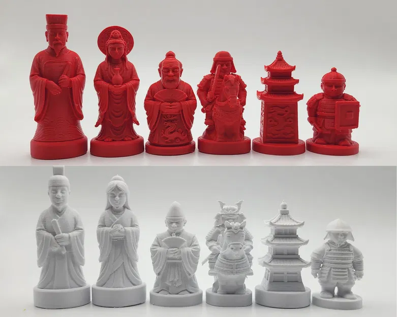 Bộ Cờ Vua Trung Quốc vs Nhật Bản - Image 1