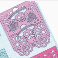 Mẫu Papel Picado cho Lễ Dia De Los Muertos (Ngày của Người Chết) - Thumbnail 1