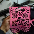 Mẫu Papel Picado cho Lễ Dia De Los Muertos (Ngày của Người Chết) - Thumbnail 2