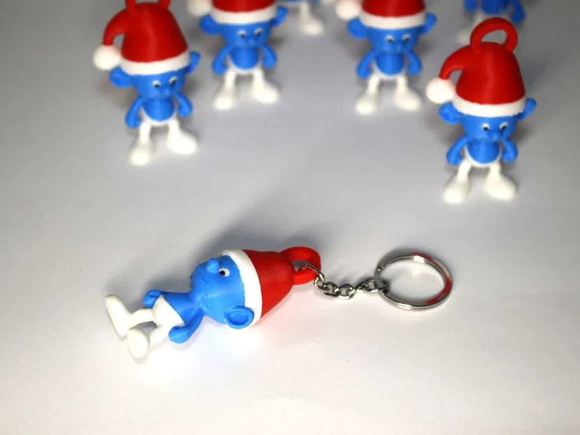 Smurfs Đội Mũ Giáng Sinh - Image 4