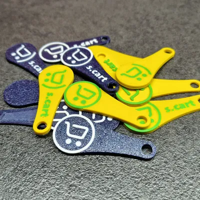 Thẻ Mở Khóa Giỏ Hàng (Kích Thước 1€)