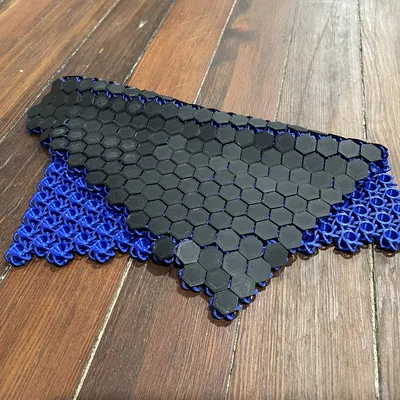 Chuỗi NASA Cải Tiến - Vải In 3D Linh Hoạt