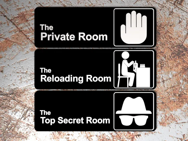 56 Biển Phòng Theo Phong Cách Logo "The Office" - Image 20