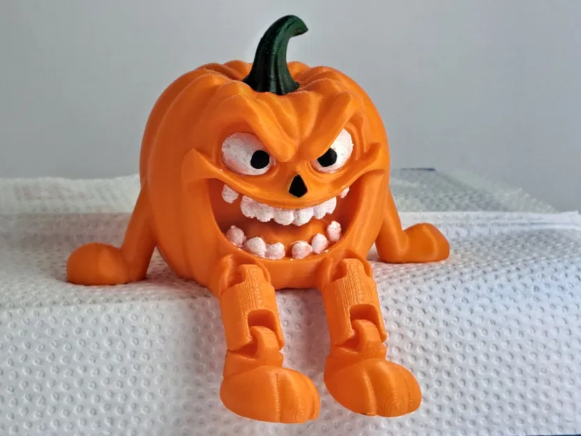 Bí Ngô Khớp Nối - Bạn Thân Dễ Thương Dẻo Quẹo Mùa Halloween - Image 2