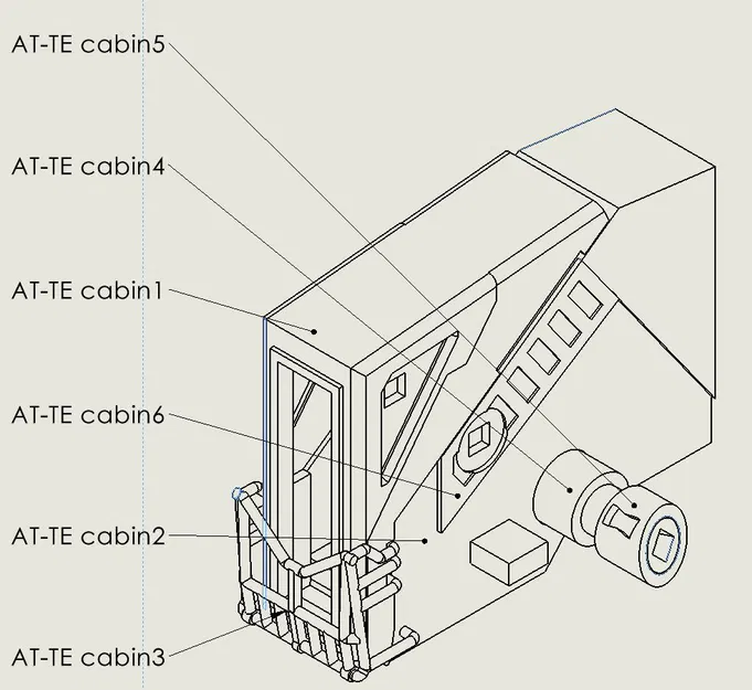 Mô hình AT-TE 3D - Image 2
