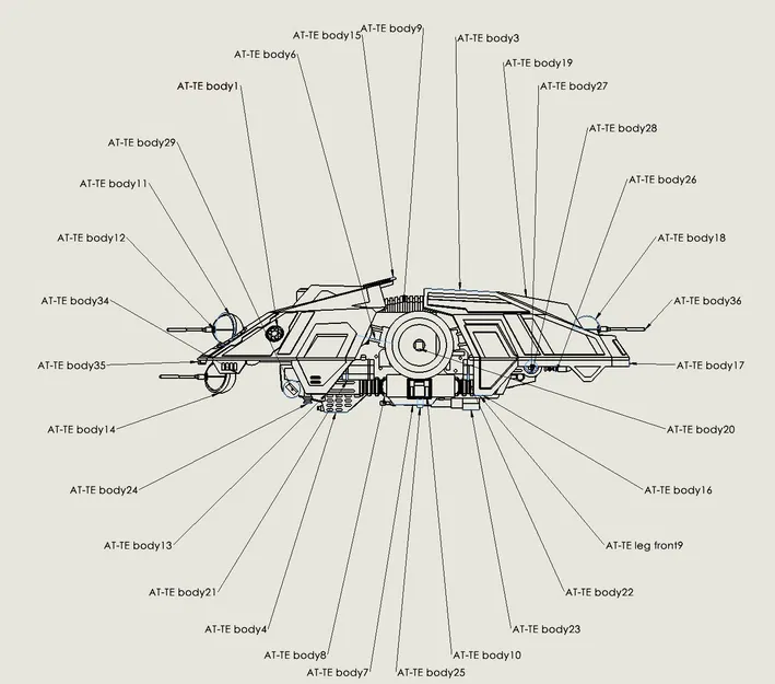 Mô hình AT-TE 3D - Image 7