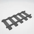 Đường Ray Tàu Tỉ Lệ 1:35 Cho Diorama - Thumbnail 2