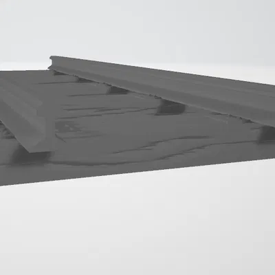 Đường Ray Tàu Tỉ Lệ 1:35 Cho Diorama